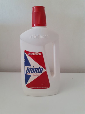 Pronto liquid floor polish, Johnson