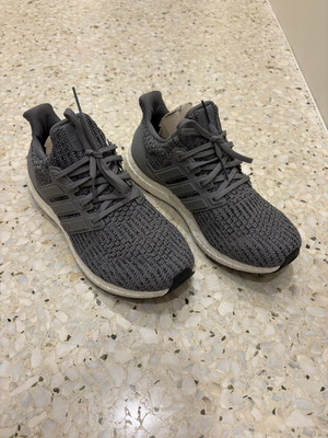 Adidas Ultraboost sneakers used, size 39.5, gray