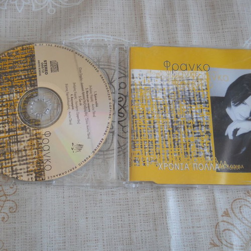 Franco Chronia Polla CD single used, pop