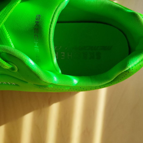 Leather green Skechers sports shoes size 40 like new