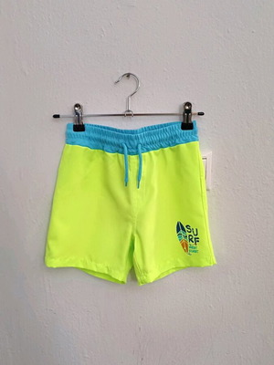 Παιδικό μαγιό σορτς neon lime μέγεθος 116 σαν καινούργιο