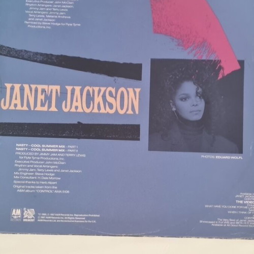 Janet Jackson vinyl used