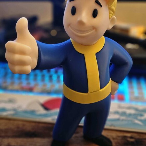 3D print Fallout figure 26 cm, like new, plastic PLA