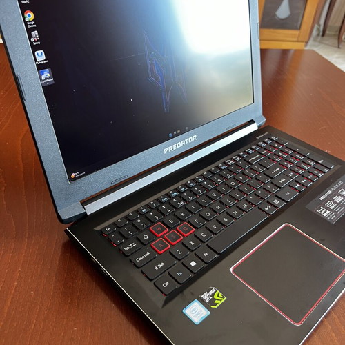 Acer Predator Helios 300 gaming laptop i7 GTX 1060 16GB 2.25TB