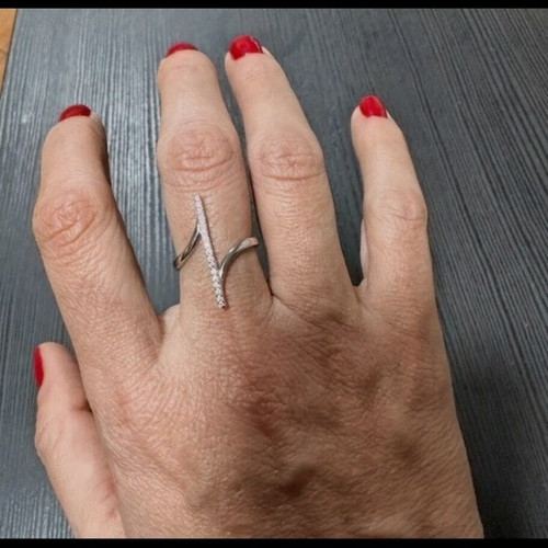 925 ring new with zircon