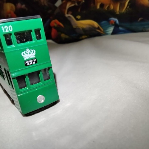 Hong Kong double-decker tram model toy used, Nord Anglia International School