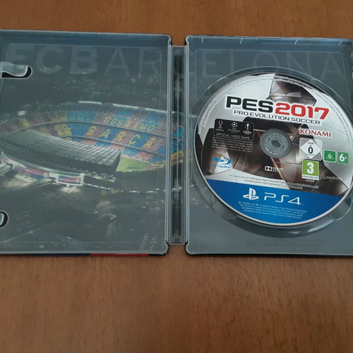 PES 2017 Steelbook Edition for PS4 like new