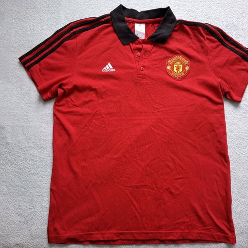 Adidas Manchester United κόκκινη φανέλα ποδοσφαίρου L σαν καινούργια