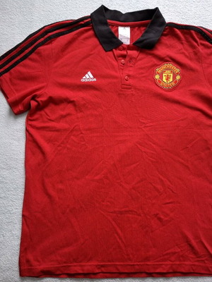 Adidas Manchester United κόκκινη φανέλα ποδοσφαίρου L σαν καινούργια