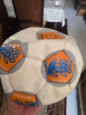 Olympic Games Athens 2004 Collectible Football ball like new