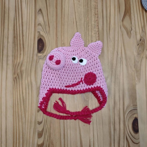 Children's Peppa Pig Handmade Hat new