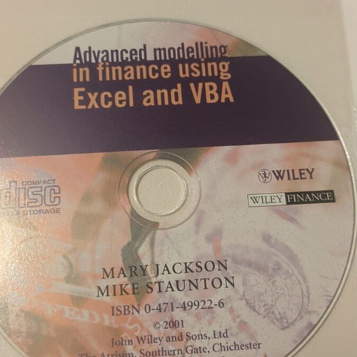 Advanced Modelling in Finance Using Excel and VBA book like new