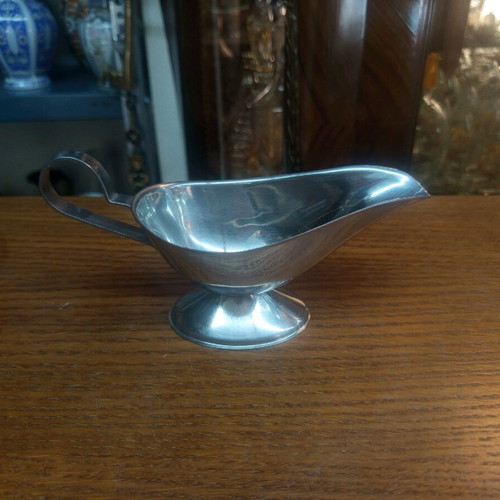 Inox sauce boat like new for dip or sauce
