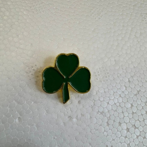 Panathinaikos Shamrock Pin new