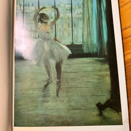 Edgar Degas book like new, Aurora Arts edition, 1982