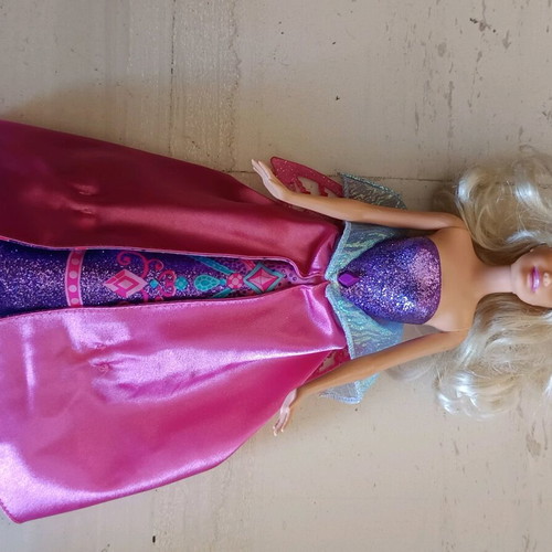 sachin and babi light blue dress Barbie Mariposa & Fairy Princess Dress Carnival Costume 3-5 Ages 104cm New