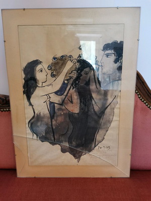 Artwork by Giorgos Stathopoulos used with certificate of authenticity 50x37