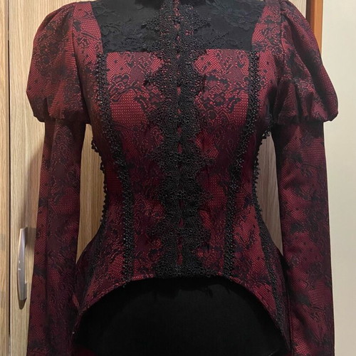 Gothic Victorian blouse Punkrave