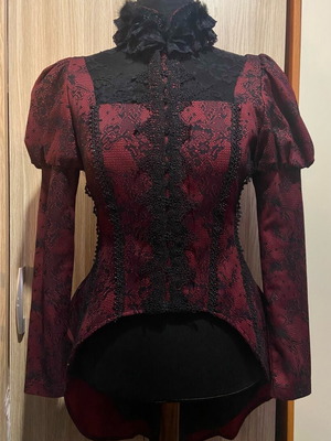 Gothic Victorian blouse Punkrave