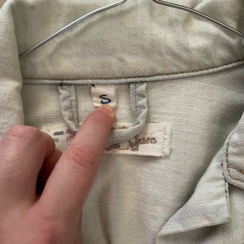 Bsb jean jacket used, size S