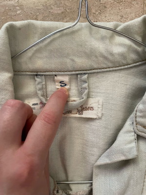 Bsb jean jacket used, size S
