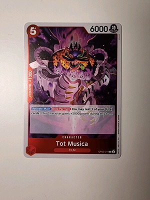 Tot Musica One Piece Card Game Card OP06-011 Rare