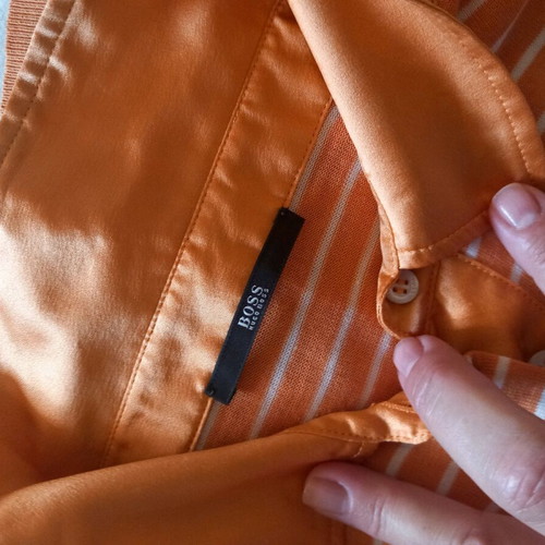 HUGO BOSS twin blouses XL like new, orange and yellow