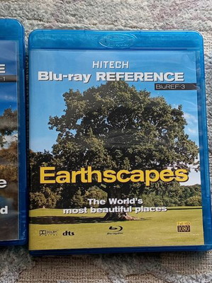 HiTECH Blu-ray Reference series set like new, 3 discs