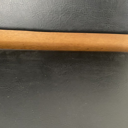 Sofa used with leather, length 1.55m and width 0.75m