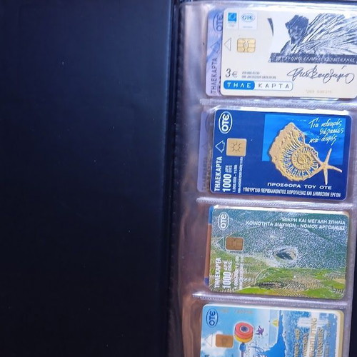 Phone cards like new, set of 48 in album 1