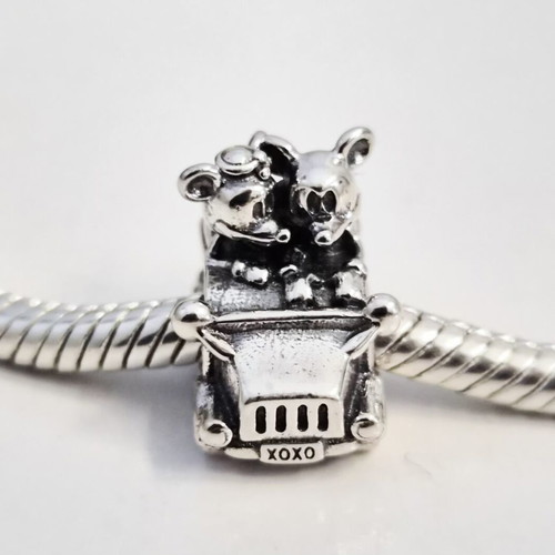 Pandora Disney Mickey & Minnie Charm new, sterling silver