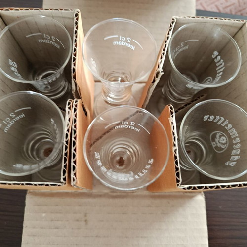 Jägermeister 6 shot glasses new, promotional pack