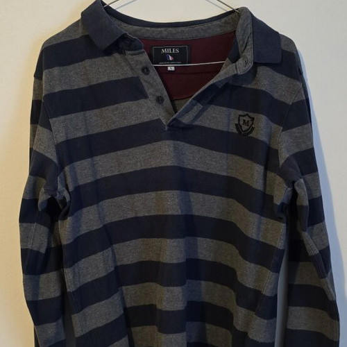 Miles Polo Long Sleeve Shirts Set Large like new, casual style