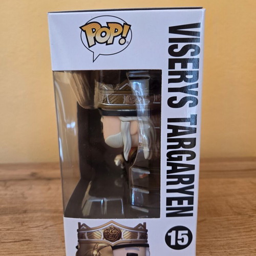 Funko Pop House of the Dragon #15 Viserys Targaryen (Masked) figure new