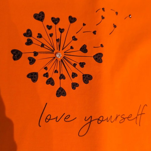 Porta Fortuna Orange Crop Top like new, M/L size
