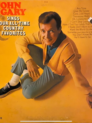 John Gary Sings Your All-Time Country Favorites LP used