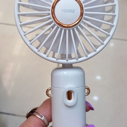 Handheld fan new rechargeable with three speed settings