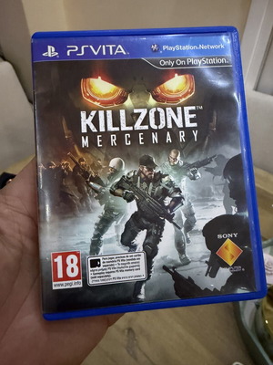 Killzone Mercenary παιχνίδι PS Vita μεταχειρισμένο, πλήρες με ελληνικό εξώφυλλο