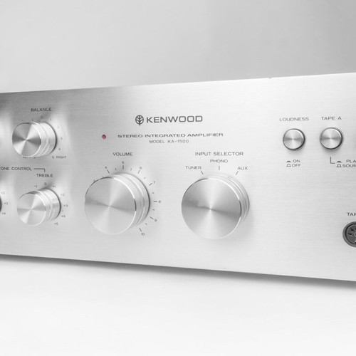 Kenwood KA-1500 vintage hi-fi integrated amplifier used