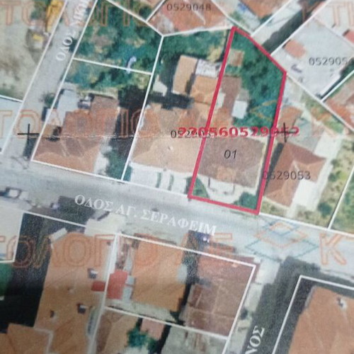 Land plot in Karditsa city center, 446 m², buildable