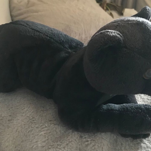 Black Panther Plush Animal Planet 32 cm like new