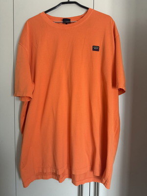 Paul & Shark Yachting ανδρικό t-shirt 3XL σαν καινούριο, πορτοκαλί