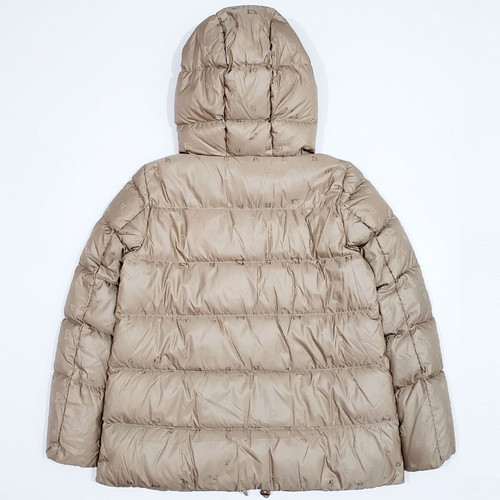 Luisa Spagnoli women's puffer jacket like new, beige, size S-M