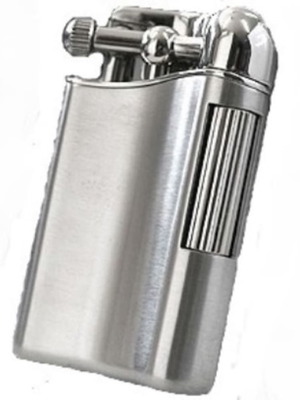 Αναπτήρας Sarome ελλειπτικός Silver Matt Old καινούργιος αμεταχείριστος