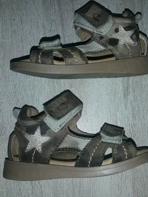Baby sandals Crocodilino no21 like new, leather anatomical