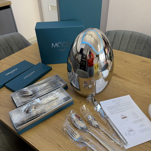 Christofle Mood cutlery set new, 24 pieces