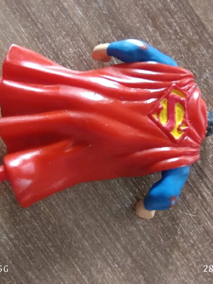 Super Man figure used, 9cm height