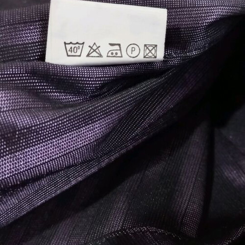 Long-sleeve shiny shirt like new, size M, purple