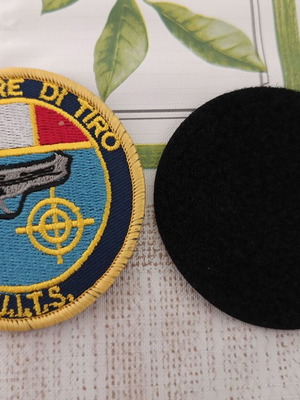 Embroidered Patch Shooting Instructor Italian State Police UITS new