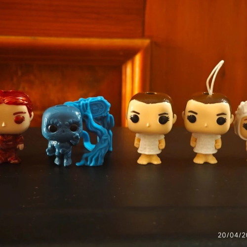 Stranger Things figures pack of 20 from Kinder eggs like new
